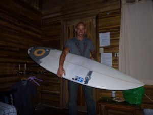 The finished product, and one happy camper!