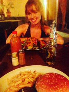 So excited not to be eating rice and beans tonight! 