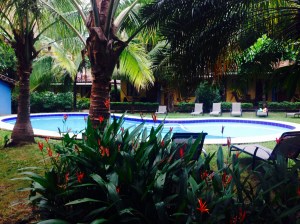 The view as soon as you enter.