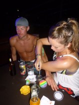 Smitty steps up to the plate