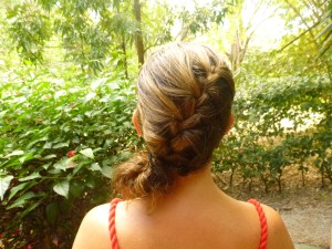 French braid to the side