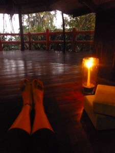 My last photo before I settled in to my practice.