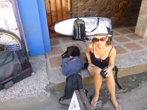 Taken the morning after my 24 hours in bed. My expression pretty much sums up my thoughts on this travel day.