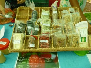 Nuts, seeds, cookies, cocoa butter.  A little bit of everything!