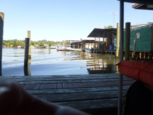 Leaving the "ferry" terminal