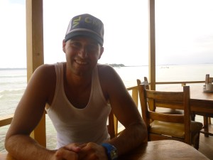 Nothing like a beach side bar to top off your morning jaunt