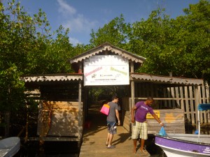 Pulling into Red Frog Beach