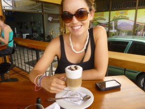 I had to put my glasses on because I looked so tired, this coffee helped!