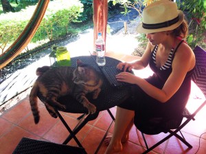 You make lots of friends while blogging!