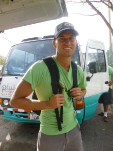 smiling through a border run....unheard of!