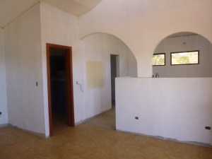 Part of the interior- bathroom, and bedroom around the corner