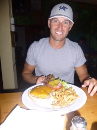 The Burger at Guilded Iguana